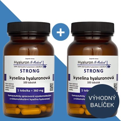 Hyaluron N-Medical  STRONG - výhodná sada 2 balení | N-Medical