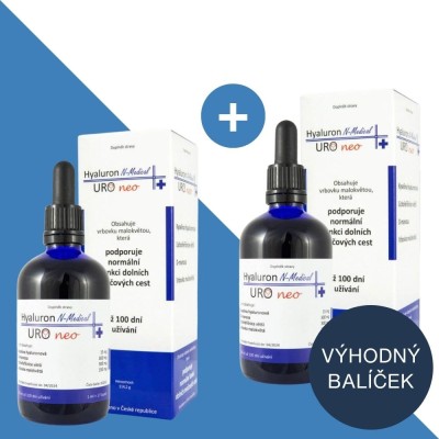 Výhodná sada Hyaluron N-Medical URO neo 2×100 ml | N-Medical