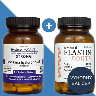 Výhodná sada pro pružnou hydratovanou pleť (tobolky) | N-Medical