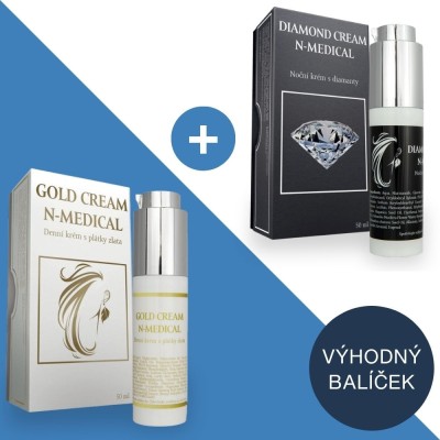 Výhodné balení Diamond Cream a Gold Cream