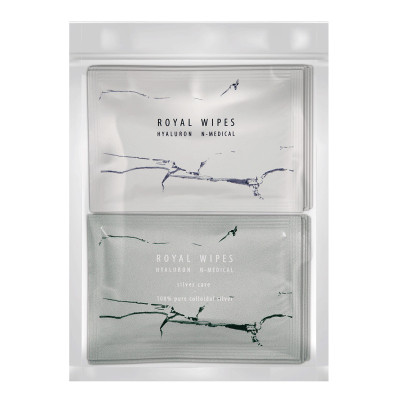 Hyadratační ubrousky Royal wipes SILVER