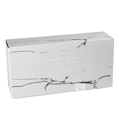 Hyadratační ubrousky Royal wipes SILVER 100 ks