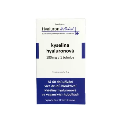 Hyaluron N-Medical 100% čistá kyselina hyaluronová v tobolkách