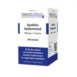 Hyaluron N-Medical 100% čistá kyselina hyaluronová 100 tobolek + DÁREK