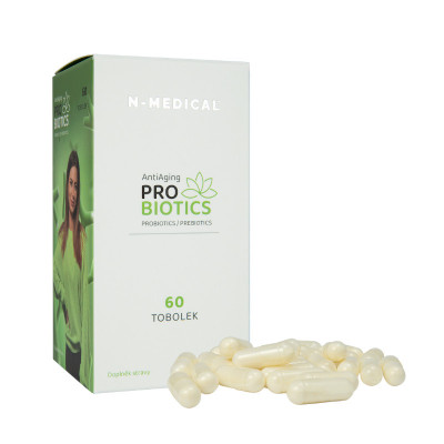Antiaging Probiotics N-Medical 60 tobolek