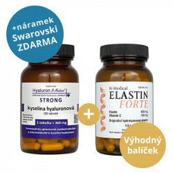 Zvýhodněná sada Hyaluron N-Medical STRONG + Elastin FORTE