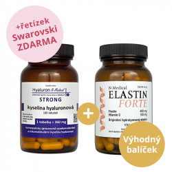 Zvýhodněná sada Hyaluron N-Medical STRONG + Elastin FORTE