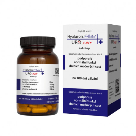 Hyaluron N-Medical URO neo - 100 tobolek + DÁREK