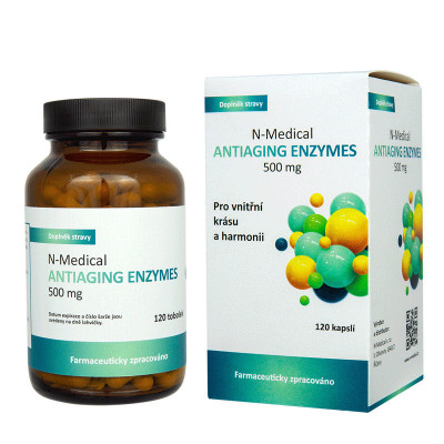 N-Medical Antiaging Enzymes - 120 tobolek N-Medical Antiaging Enzymes - 120 tobolek