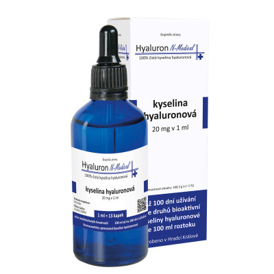 Hyaluron N-Medical 100% kyselina hyaluronová 100 ml