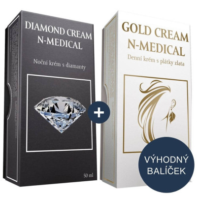 Výhodné balení Diamond Cream a Gold Cream