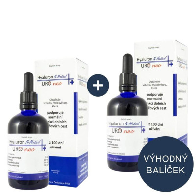 Výhodná sada Hyaluron N-Medical URO neo 2×100 ml | N-Medical