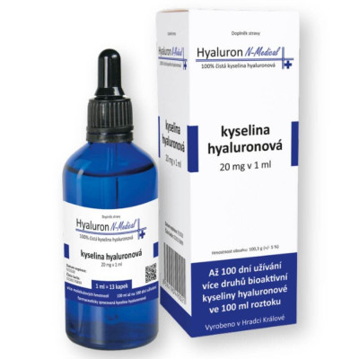 Hyaluron N-Medical 100% kyselina hyaluronová - 100 ml