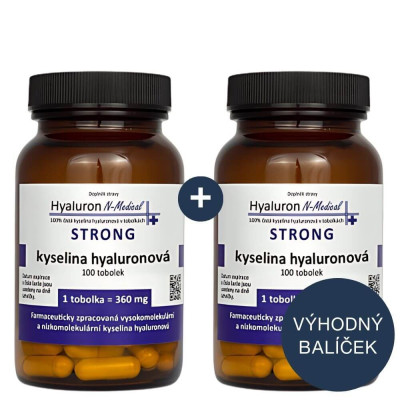 Hyaluron N-Medical  STRONG - výhodná sada 2 balení | N-Medical