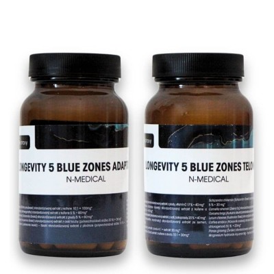 LONGEVITY 5 Blue zones N-Medical | Esence dlouhověkosti