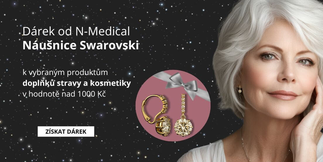 Dárek od N-Medical - náušnice Swarovski