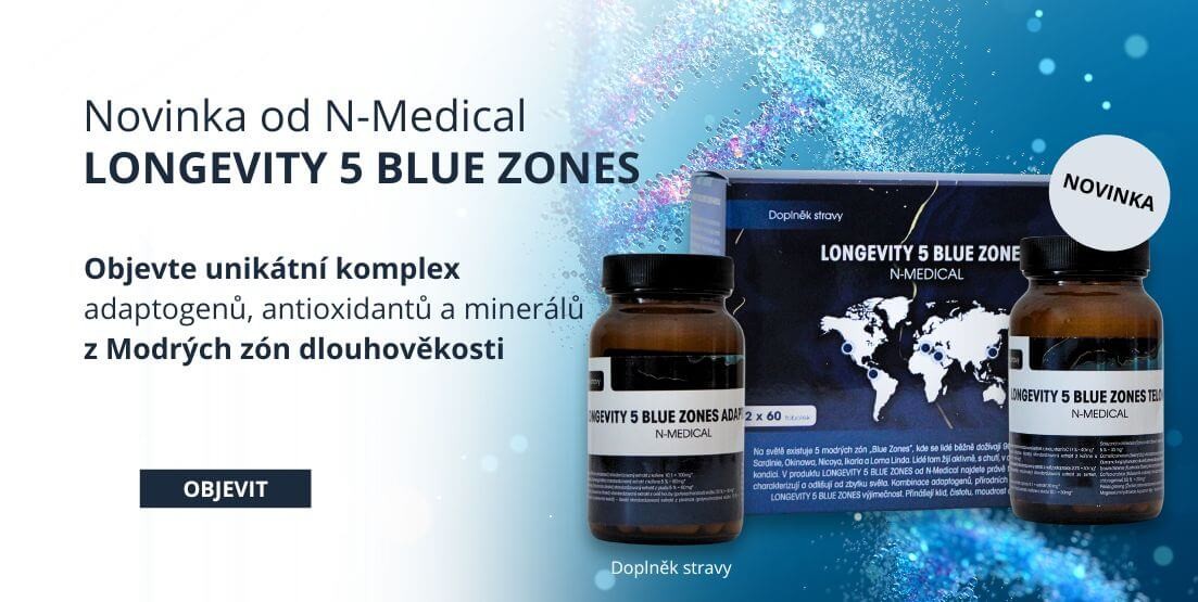 Novinka - Longevity 5 Blue Zones N-Medical