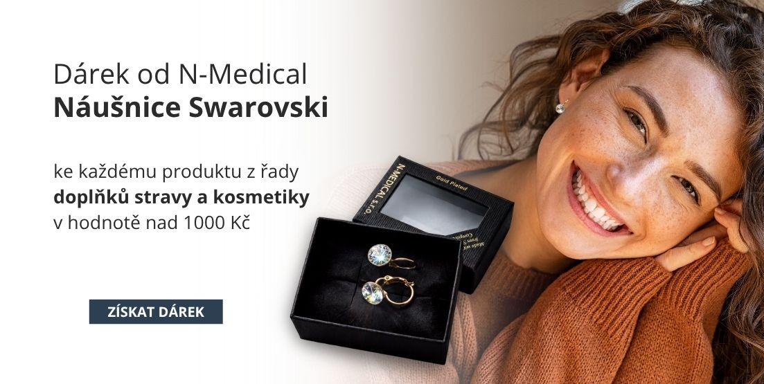 Dárek od N-Medical - Náušnice Swarovski